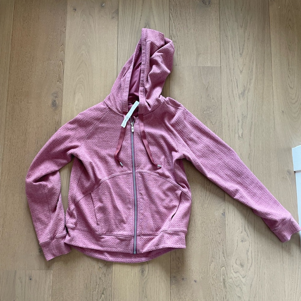 lululemon athletica Pink Hooded Jacket
